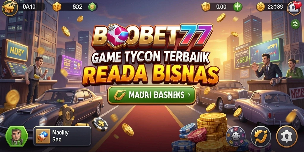 Tampilan menarik dari gameplay <strong>BROBET77</strong> di dunia Tycoon.