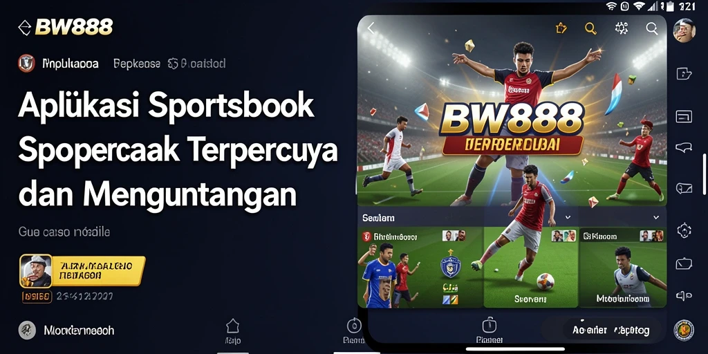 Tampilan menarik dari gameplay Sportsbook di BW888.