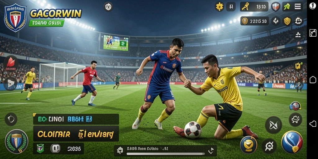 Gameplay seru GACORWIN yang menguji keterampilan olahraga Anda.