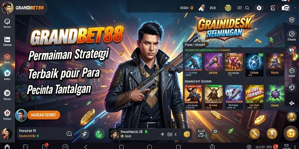Screenshot dari gameplay GRANDBET88 menampilkan aksi strategi yang mendebarkan.