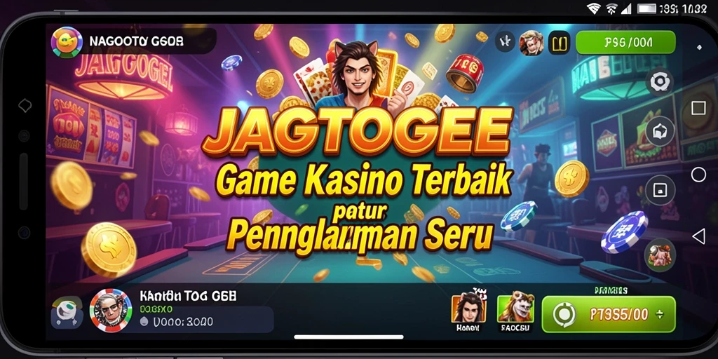 Tampilan grafis menawan dari gameplay JAGOTOGEL Casino.
