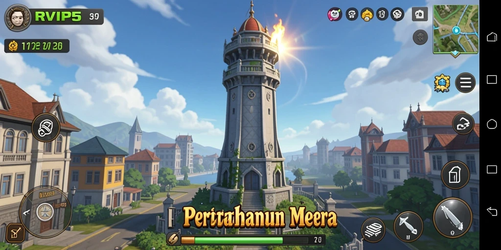 Tampilan gameplay RVIP5 yang menegangkan dan menakjubkan.