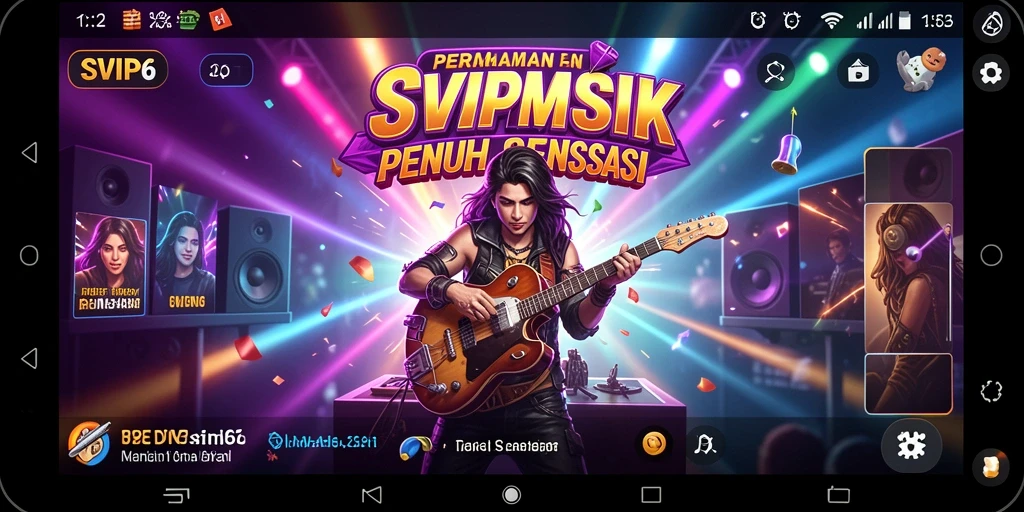 Tampilan gameplay menarik dan interaktif dalam SVIP6.